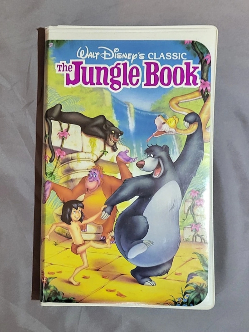 The Jungle Book VHS Disney Video Tape Black Diamond Classic Clamshell Nearly New